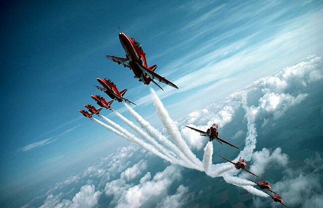 red arrows moment of truth